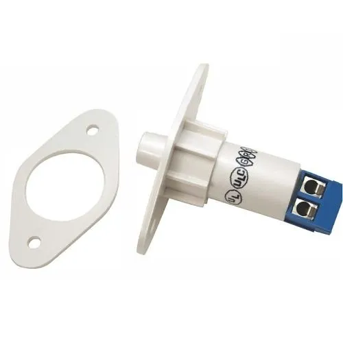 GRI PBF-101T-B Open Push Button Plunger with Terminal, 3/4" (D), Brown