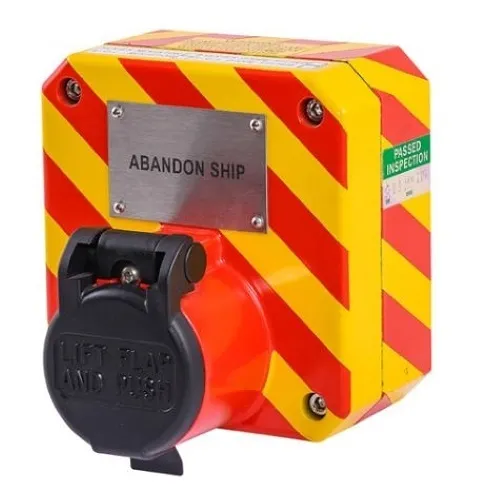 Eaton PBUL4C6C0DSN7R Crouse-Hinds Series MEDC PB Manual Call Point, Explosion Proof Pull Station, Red