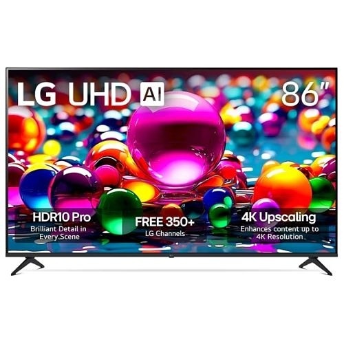 LG 86UA7700PUA 86" Class UHD AI UA77 Series 4K Smart TV 2025