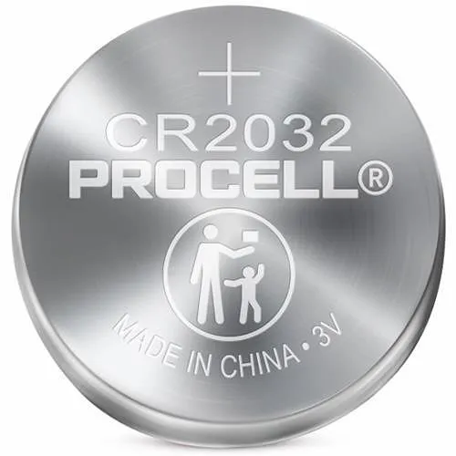 Procell PC2032 Lithium Coin Intense 2032, 3V