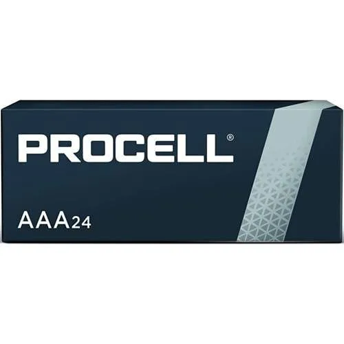 Procell PC2400 Alkaline AAA Battery, 1.5V (Sold at Minimum qty. of 12)