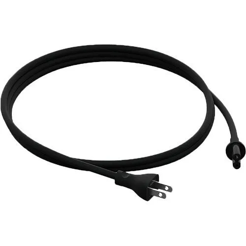 Sonos Short Power Cable for Five, Beam, and Amp, Black