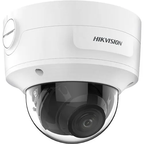 Hikvision PCI-D18Z2S AcuSense 8MP Dome IP Camera, 2.7-13.5mm Varifocal Lens, White