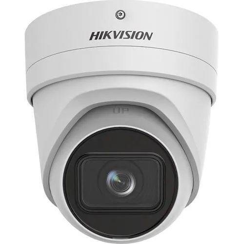 Hikvision PCI-T15Z2S Acusense 5MP Turret IP Camera, 2.7-13.5mm Motorized Varifocal Lens, White