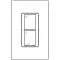 Lutron PD-5WS-DV-WH Caseta Wireless 5A Lighting & 3A Fan RF On/Off Light Switch, White