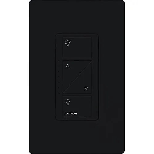 Lutron PD-6WCL-BL Caseta Wireless In-Wall Dimmer, Black