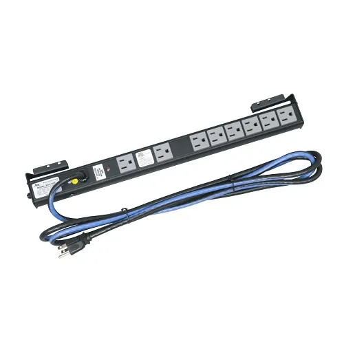Middle Atlantic PD-815SC-PBSH PD Series Slim High-Density 15A  Shelf Mounted Power Strip
