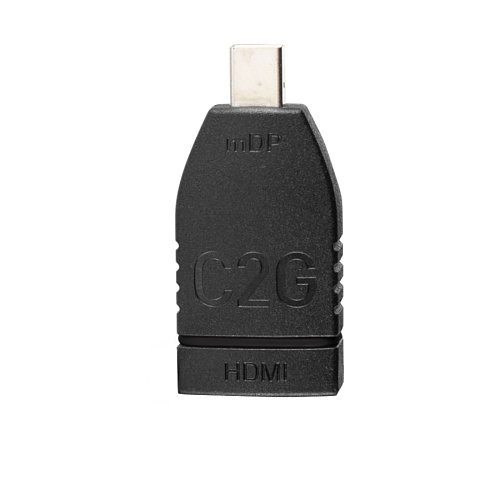 C2G CG29875 Mini DisplayPort to HDMI Adapter Converter, 4K 30Hz