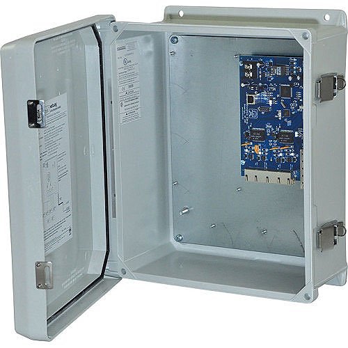 Altronix NETWAY4EWPN 4-Port PoE+ Switch with 1 SFP, NEMA4 Enclosure