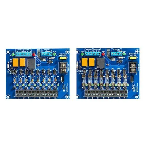 Securitron PDB-8C1R2 Power Distribution Board, PTC with Relays