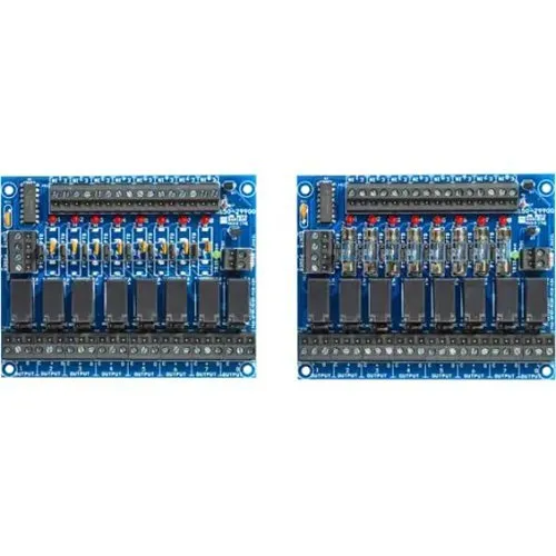 Securitron PDB-8F8R2 Access Control Power Board with Fire Alarm Interface, Amp, Glass Fused Output with Relays