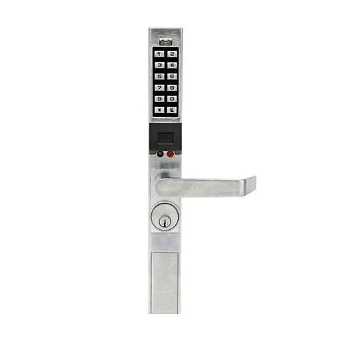 Napco PDL1300/26D1 Narrow Style Lock, Lever set for Adams Rite 4500 / 4700 / 4900 Series Deadlatch, Satin Chrome Finish