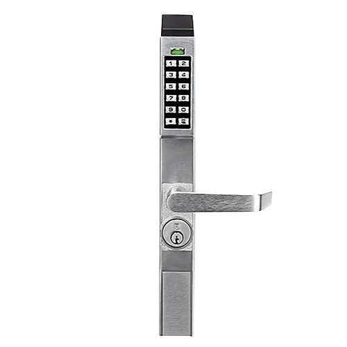 Napco PDL1300ETNW/26D Narrow Stile Lock for Arrow S1200/S1250, Marks 8800, DCI 1200/1300, Von Duprin 22, Corbin ED8200 and Von Duprin 33 Panic LH (RHR)