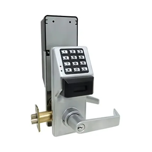 Napco PDLN4100/26D Networx Cylindrical PIN / Prox Lock with Privacy Push Button on Inner Door