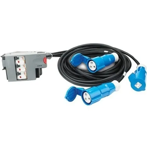 APC PDM2332IEC-3P30R-2 Power Distribution Module, 3-Pole, 3-Wire, Residual Current Device 32A 3XIEC30 W