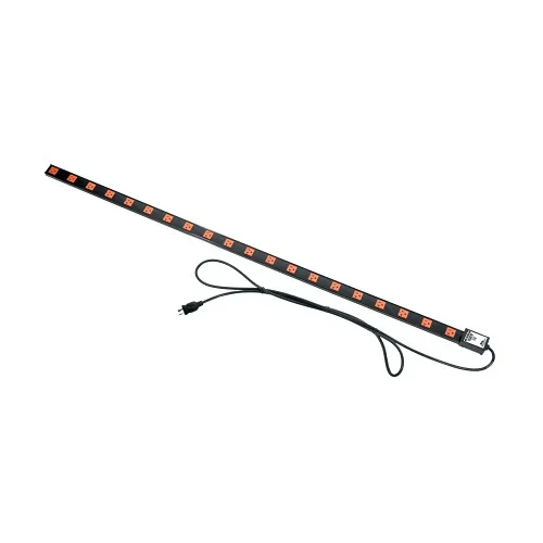 Middle Atlantic PDT-2020TL-NS PDT Low Profile Vertical Power Strip, 20-Outlet PDU, TwistLock Plug, No Surge Protection, 20A