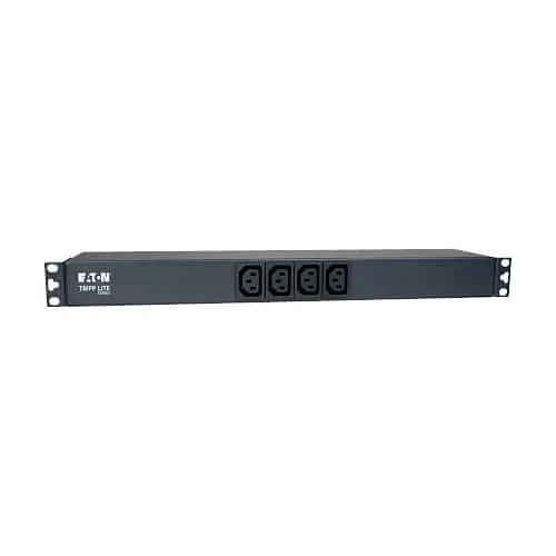 Eaton Tripp Lite PDU12IEC 1.9-3.8kW Single-Phase 120–240V Basic PDU, 14-Outlets, C20 16A Input, 1U Rack-Mount