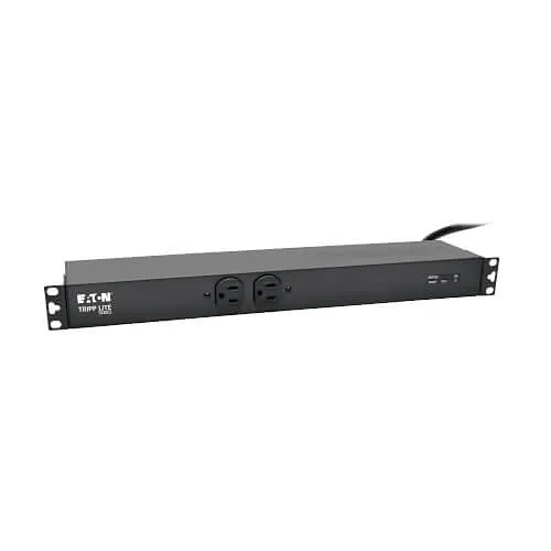 Eaton Tripp Lite PDUH20-ISO PDU 1.92kW 120V Single-Phase Basic with ISOBAR Surge Protection, 3840 Joules, 14 Outlets, L5-20P Input