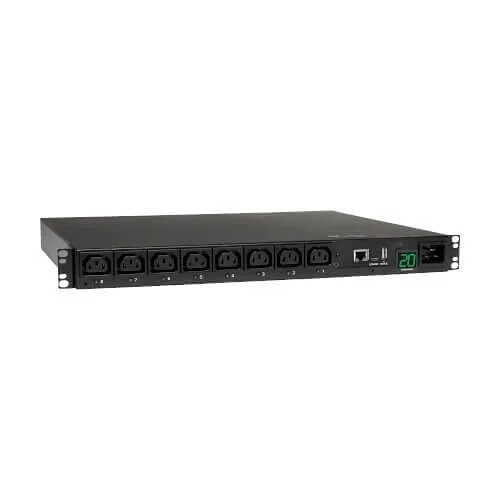 Eaton Tripp Lite PDUMH20HVNET IP Enabled PDU Horizontal Orientation, 120 VAC, 20A