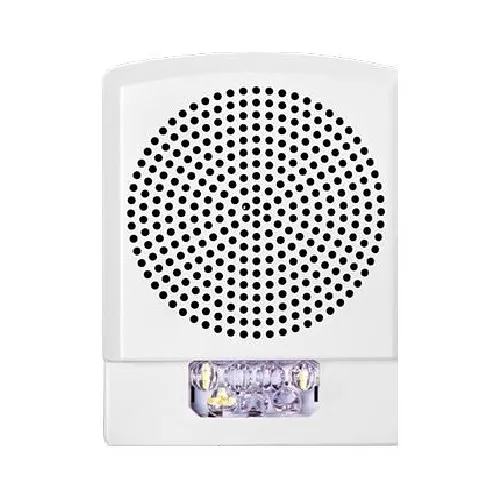 Potter PE-SPSTWC PE Series High Fidelity LED Speaker Strobe, Ceiling Mount, FIRE Label, White