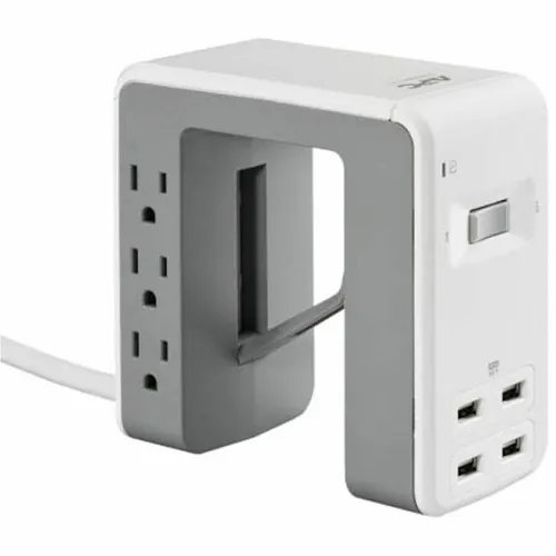 APC PE6U4W SurgeArrest Essential Multi-Use 6-Outlet Power Strip