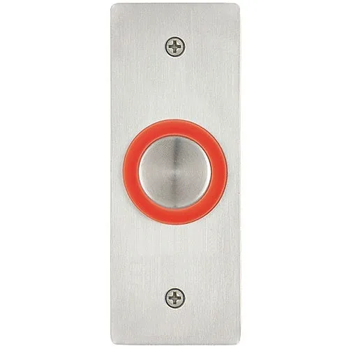 Essex PEB-1SBLANK PEB Series Narrow Piezoelectric No Graphics Switch, Stainless-Steel Faceplate