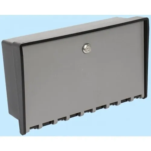 Alpha PEDH0713 Pedestal Housing, 13" Width, 7" Height, Black