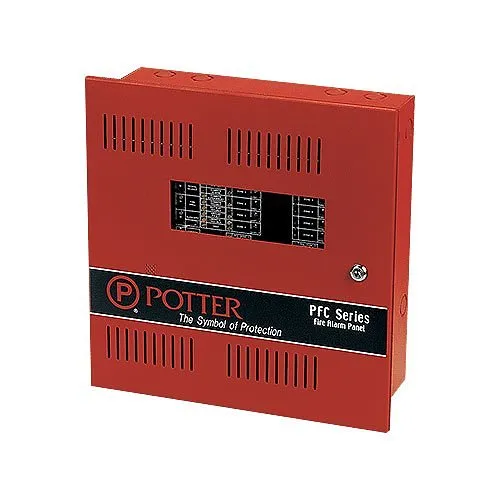 Potter PFC-5004E Microprocessor-Based Zone Expandable Fire Alarm Control Panel
