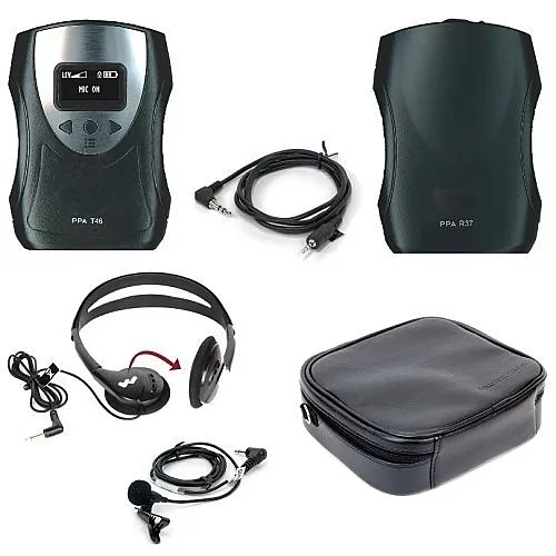 Williams AV PFM PRO 17-Channels Personal FM Listening System, 72-76 MHz