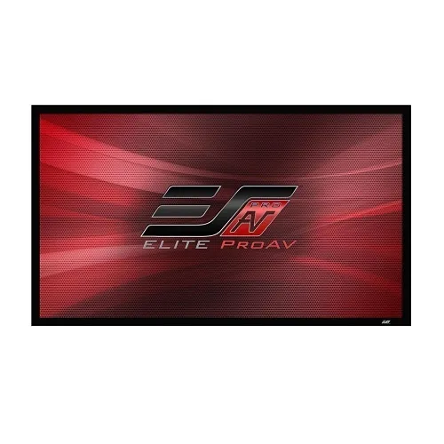 Elite Screens PFV250H-PLUS Pro Frame Plus 250" Fixed Frame Projection Screen, 16:9, CineWhite 1.1 Gain