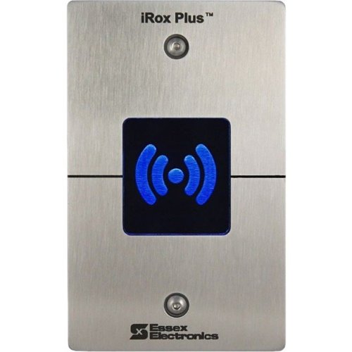 Essex IRXP-2S iRox Plus Single Gang Dual Frequency MultiCLASS SE Reader, Stainless Faceplate