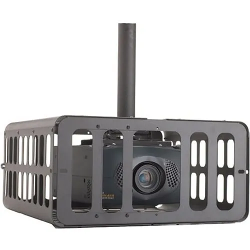 Chief PG1A Medium Projector Security Cage, Black