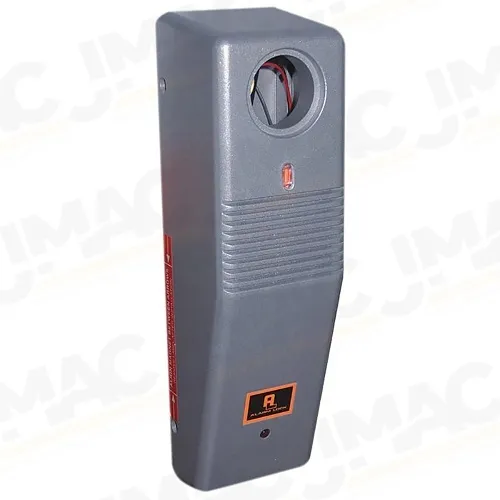 Napco PG21MS XIT Single Door Exit Alarm, 9V, Metallic Silver