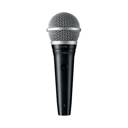 Shure PG ALTA PGA48 Wired Dynamic Microphone Black Metallic
