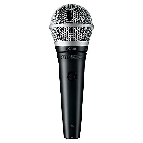 Shure PG ALTA PGA48 Wired Dynamic Microphone Black Metallic