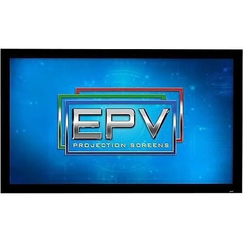 Elite Screens PGF110H2-ISF 110" diag. Peregrine ISF Series Permanently Tensioned Fixed Frame Projection Screen, 16:9, ChromaWhite Surface