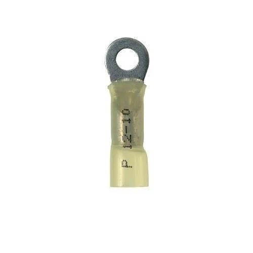 Panduit PH10-10R-E Ring Terminal, Heat Shrink, 12-10 AWG