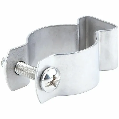 Dottie PH110BSS Clips and Clamp, 1-1/4" Stainless-Steel Emt Conduit Hanger with Hex Nut and Bolt