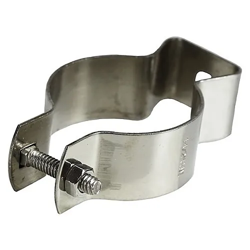 Dottie PH350BSS Clips and Clamp, 3-1/2" Stainless-Steel Conduit Hanger with Hex Nu