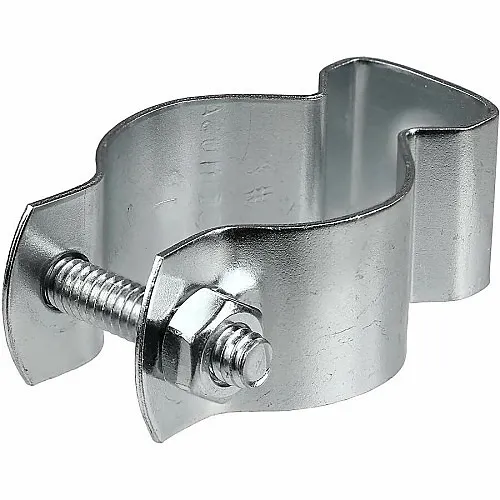 Dottie PH400B Clips and Clamp, 4" Conduit Hanger with Hex Nut and Bolt