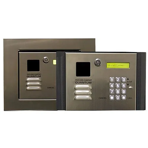 Pach & Co PI-QC1-IP Pach & Co QC1IP Quantum QC Series 100-Tenant Browser Based Telephone Entry System, Surface Mount