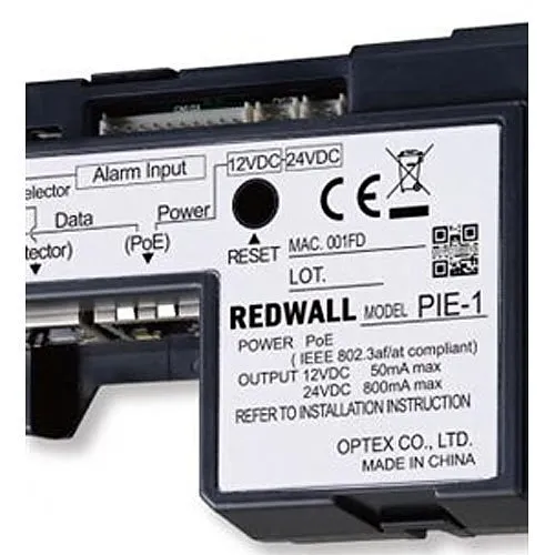 Optex PIE-1 PoE & IP Encoder for PoE power and IP Integrations