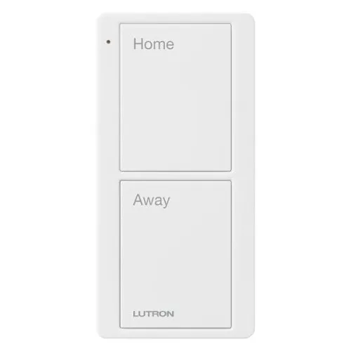 Lutron PJ2-2B-GWH-P01 Pico Wireless Control, 2-Button Entrance Scene, White