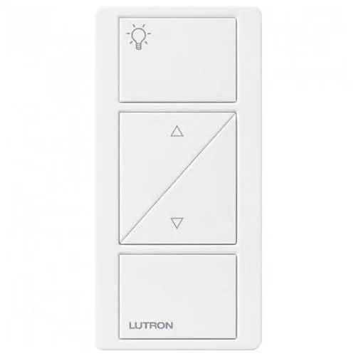 Lutron PJ2-2BRL-GWH-L01 Pico Wireless Control, 2-Button with Raise/Lower, White