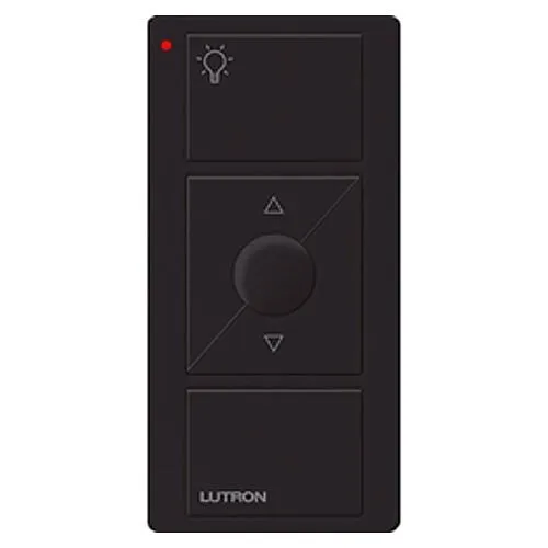 Lutron PJ2-3BRL-GBL-L01 Pico Wireless Control, 3-Button with Raise/Lower, Black