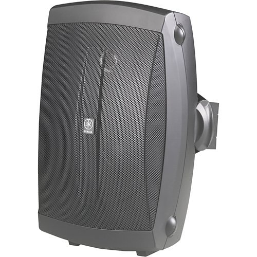 Yamaha NS-AW150 Two-Way Outdoor Speakers with 5 in. Woofers and 1/2 in. Tweeters, Pair, Black