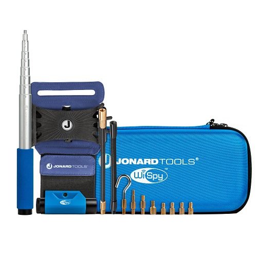 Jonard Tools CF-200 WiSpy Multipurpose Wireless Inspection Camera and Cable Pulling Tool, (Replaces CF-100)