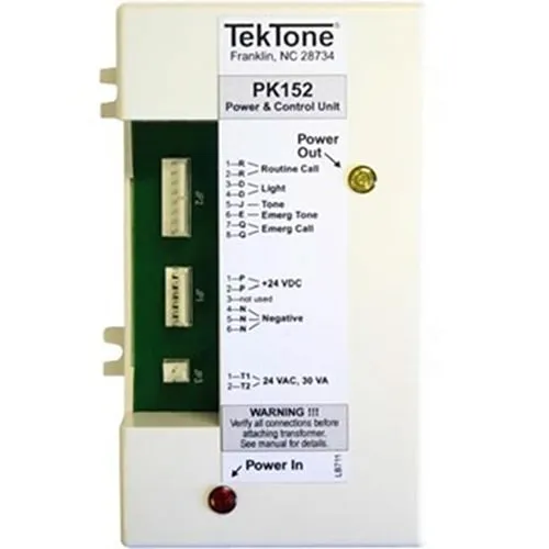 TekTone PK152 Annunciator Power and Control Unit (Replaces PK151A/N)