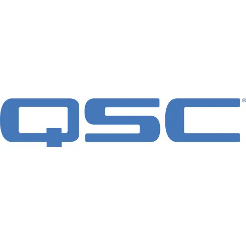 QSC PL-CA15-YM-WH Two-Way Full-Range 15" Coaxial Loudspeaker with Horizontal Yoke Mount, White