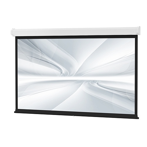 Da-Lite 20902 Model C Manual Projection Screen, Ceiling / Wall Mounted, 16:10 Wide, Matte White Non Tensioned, 123" Screen, TAA Compliant